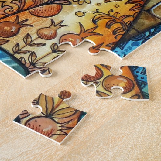 Jerusalem-katten Legpuzzel (Zijkant)