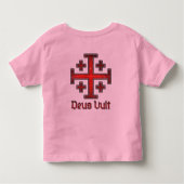 Jerusalem Knight Templar Crusader Cross Christelij Kinder Shirts (Achterkant)