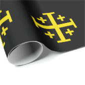 Jerusalem kruis cadeaupapier (Rol Hoek)