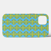 Jerusalem kruis Case-Mate iPhone case (Achterkant (horizontaal))