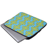 Jerusalem kruis laptop sleeve (Voorkant onderkant)