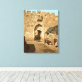 Jerusalem - Leeuwengte Canvas Afdruk (Insitu (Houten vloer))