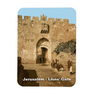 Jerusalem - Leeuwengte Magneet