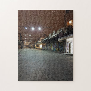 Jerusalem Machane Yehuda au puzzle de nuit