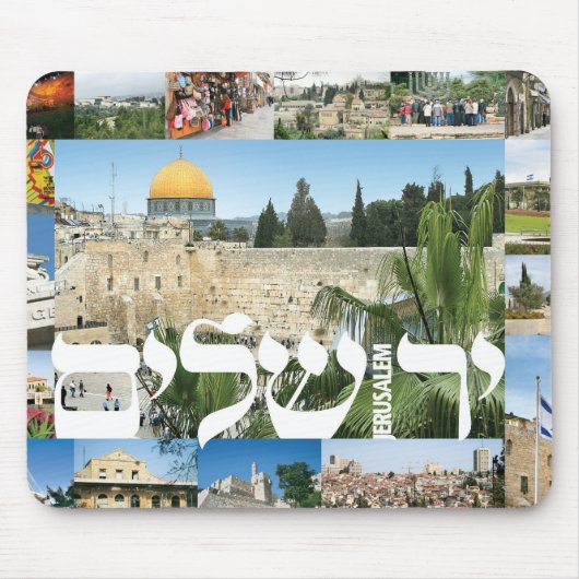 jerusalem_montage muismat (Voorkant)