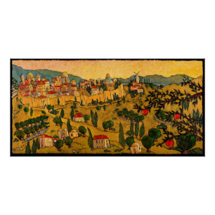 Jerusalem of Gold, Jonathan Kis-Lev Poster Perfect Poster