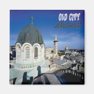 Jerusalem Old City Fridge Magnet Souvenir Magneet