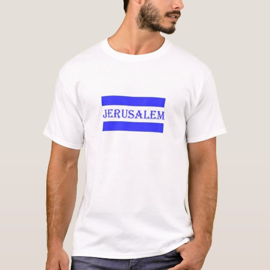 Jerusalem-ontwerp T-shirt (Voorkant)