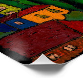 Jerusalem op Dawn, Jonathan Kis-Lev Printed Canvas Perfect Poster (Hoek)