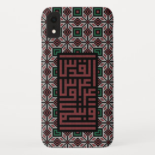 Jerusalem Palestine Capital Palestinian Tatreez Ca iPhone XR Hoesje
