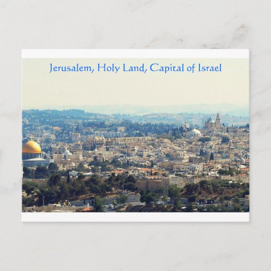 Jerusalem panoramic_edited-1A (6856 x 2400), Je... Briefkaart (Voorkant)