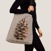 Jerusalem Pine Cone Crossbody Tas (Dichtbij)