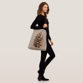 Jerusalem Pine Cone Crossbody Tas (Op model)
