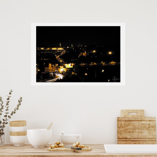 Jerusalem Poster (Keuken)