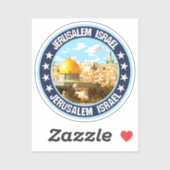 Jerusalem Sticker (Vel)