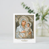 Jerusalem Theotokos - Briefkaart (Staand voorkant)
