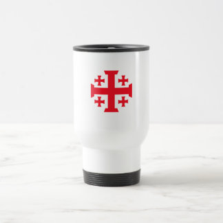 Jeruslam Templar Crusader Cross Travel Mug