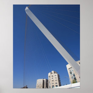 Jeruzalem Akkoordenbrug Poster