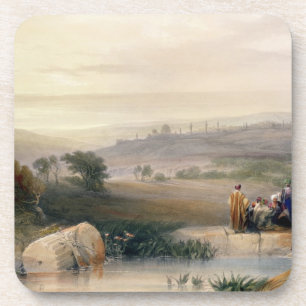 Jeruzalem, april 1839, bord 22 uit boekdeel I van  Bier Onderzetter