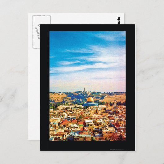 jeruzalem briefkaart (Voorkant / Achterkant)