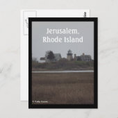 Jeruzalem, Briefkaart Rhode Island (Voorkant / Achterkant)