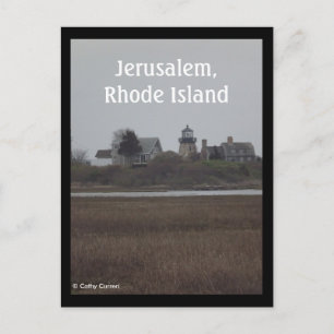 Jeruzalem, Briefkaart Rhode Island
