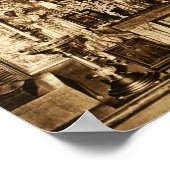 Jeruzalem - de kerk van de Heilige Sepulcher Poster (Hoek)