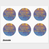 Jeruzalem Heilige Stad Antwoord Sticker Seal (Vel)