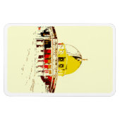 Jeruzalem in uw handen: flexibele rotskoepel magneet (Horizontaal)