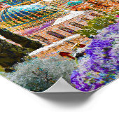 Jeruzalem is de mooiste stad ter wereld poster (Hoek)