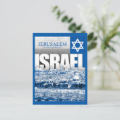 Jeruzalem, Israël Briefkaart (Staand voorkant)