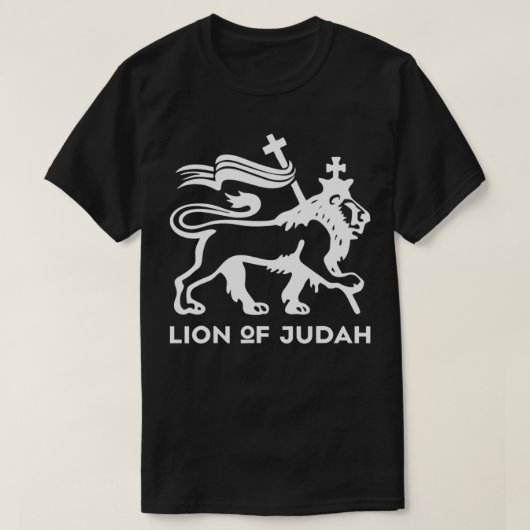 Jeruzalem Israël Embleem van Jeruzalem Lion T-shirt (Design voorkant)