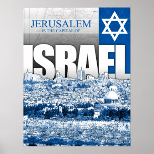 Jeruzalem, Israël Poster