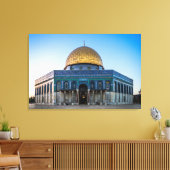 Jeruzalem - Koepel van de Rots Canvas Afdruk (Insitu (Woonkamer))