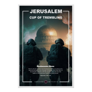 Jeruzalem - Kop van Beven Perfect Poster