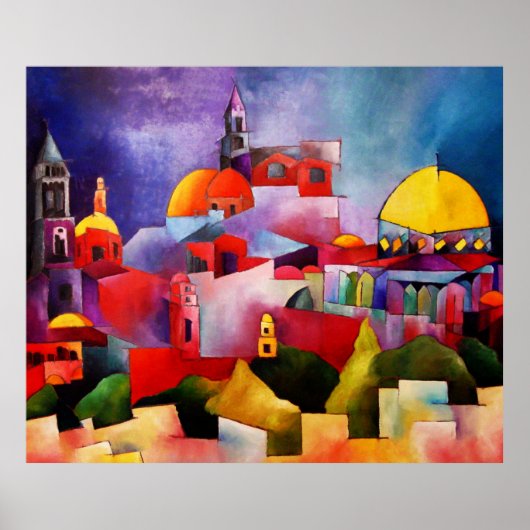 Jeruzalem of Gold Poster (Voorkant)