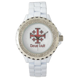 Jeruzalem Ridder Tempeliers Kruis Christelijk Horloge