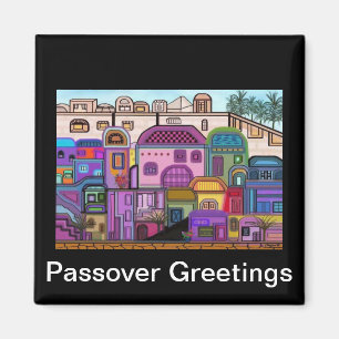 Jeruzalem Tapestry Pascha Magnet Magneet