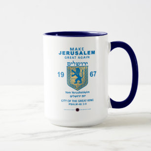 Jeruzalem weer groot maken mok