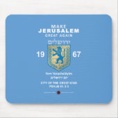 Jeruzalem weer groot maken muismat (Voorkant)