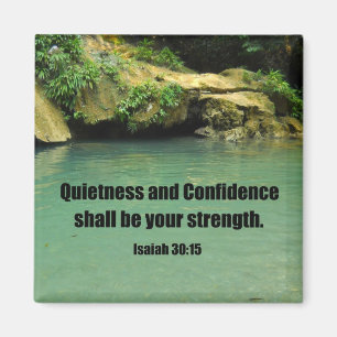 Jesaja 30:15 magneet