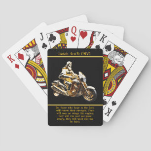 Jesaja 40:31 Rijden in geloof Pokerkaarten