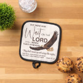 Jesaja 40:31 Zij die wachten op de Schrift van de Pannenlap (Top down)