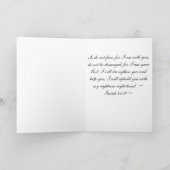 Jesaja 41:10 Aanmoediging Kaart (Binnen)