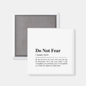 Jesaja 41:10 Vrees niet Magneet (Voorkant / Achterkant)