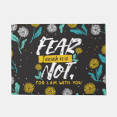 Jesaja 41:10 - Vrees niet voor Inspirerend Bijbelv Deurmat (Voorkant)