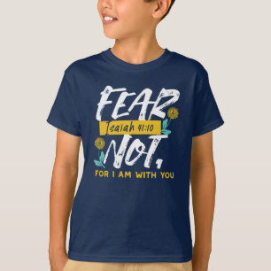 Jesaja 41:10 - Vrees niet voor Inspirerend Bijbelv T-shirt