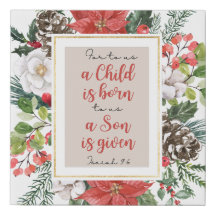Jesaja 9:6 Voor ons een Kind is Geboren Kerstmis