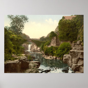 Jesmond Dene II, Newcastle-upon-Tyne, Engeland Poster