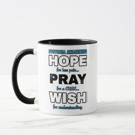 J'Espère Que Je Prie...Dystonia Mug (Gauche)